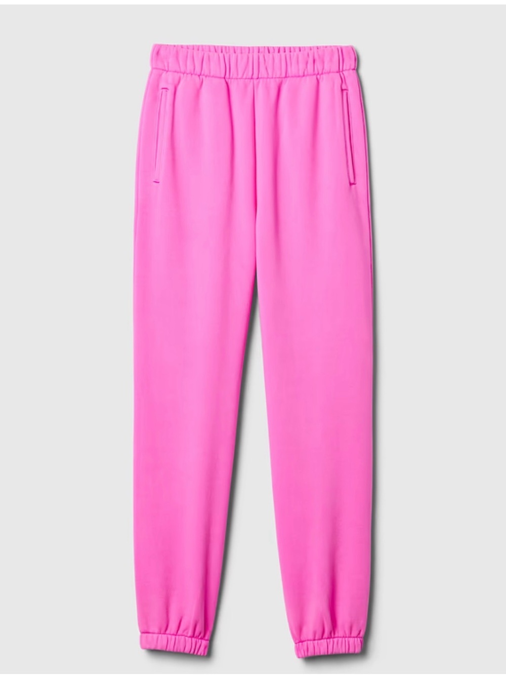 GAP Hot Pink High Rise VintageSoft Relaxed Joggers